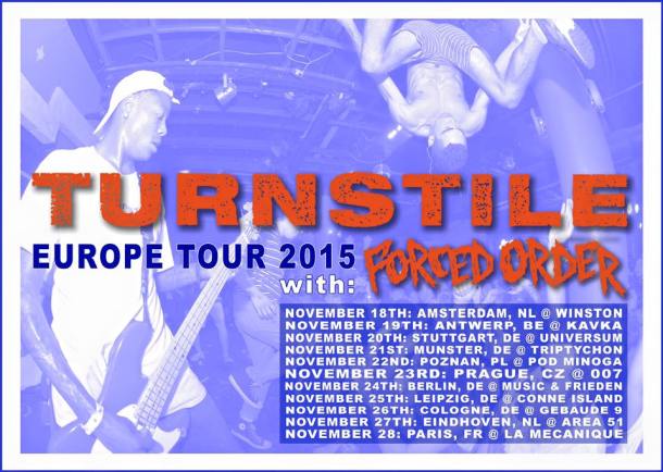 Turnstile Forced Order European Tour