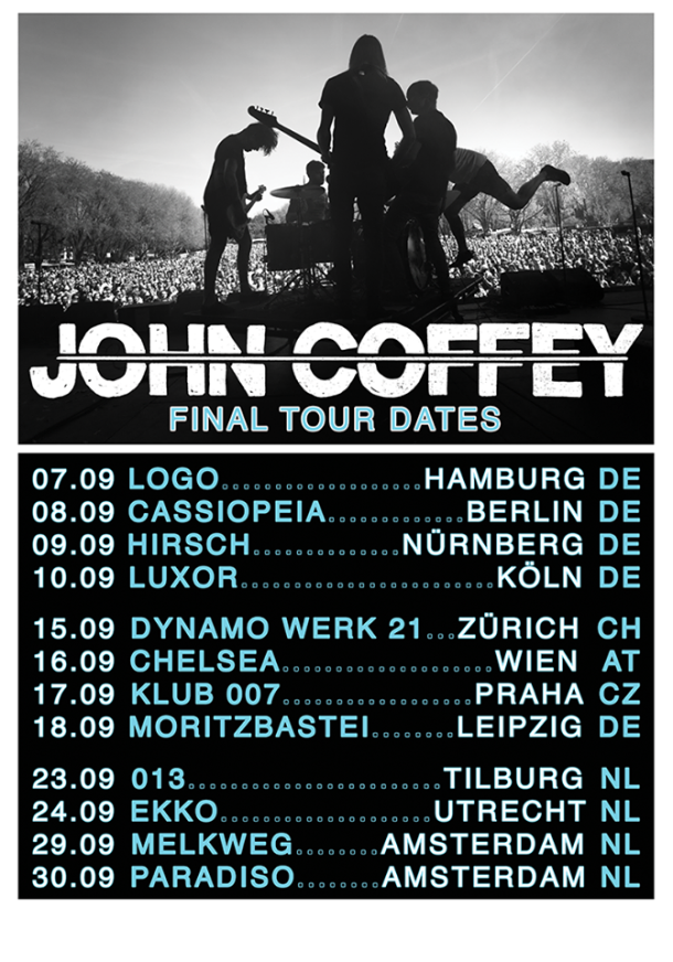 John Coffey Final Tour Poster